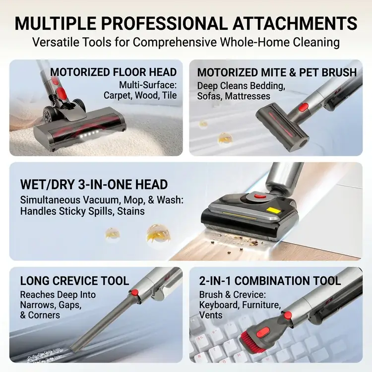 EG16Pro Cordless Wet & Dry Floor Washer · 5-in-1 Cleaning System 01
