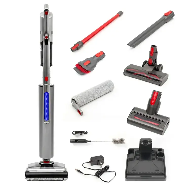 EG16Pro Cordless Wet & Dry Floor Washer · 5-in-1 Cleaning System 08